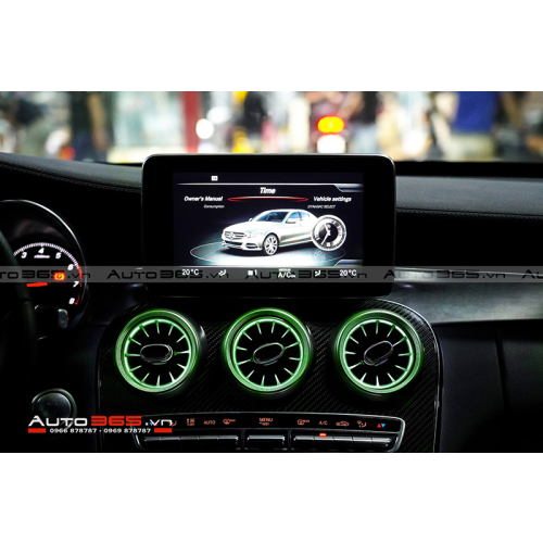 Bộ ốp cửa gió điều hòa AMG cho MERCEDES E Class